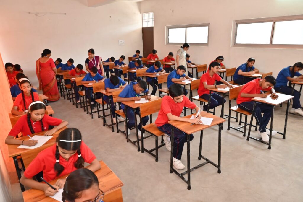 Students in classroom